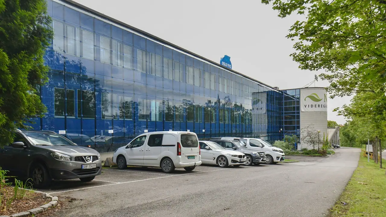 Shared offices with a roof terrace